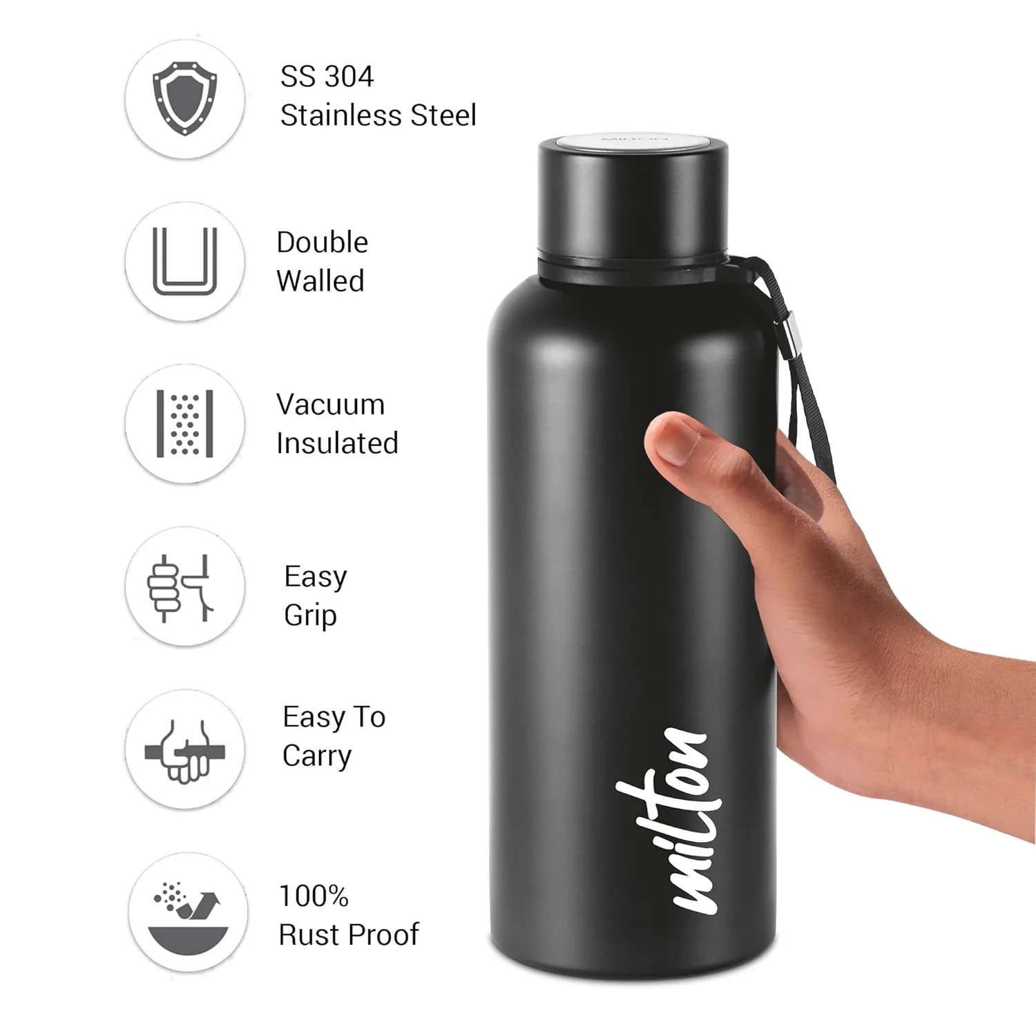Personalized Aura Thermosteel Bottle (Milton) - Image 7