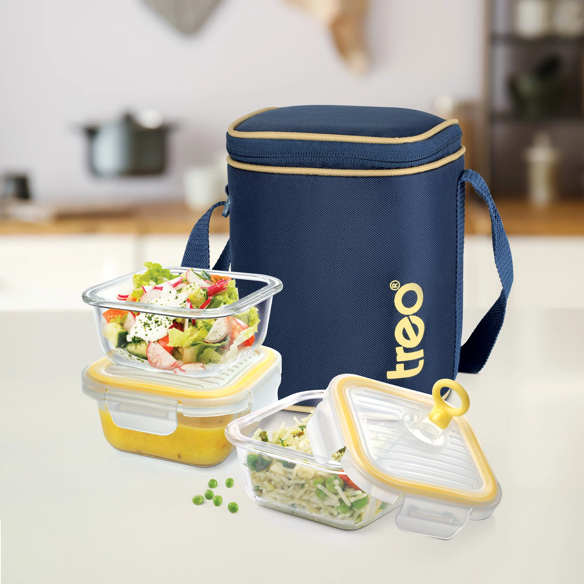 All Fresh Borosilicate Glass Tiffin (Treo by Milton) - Image 11