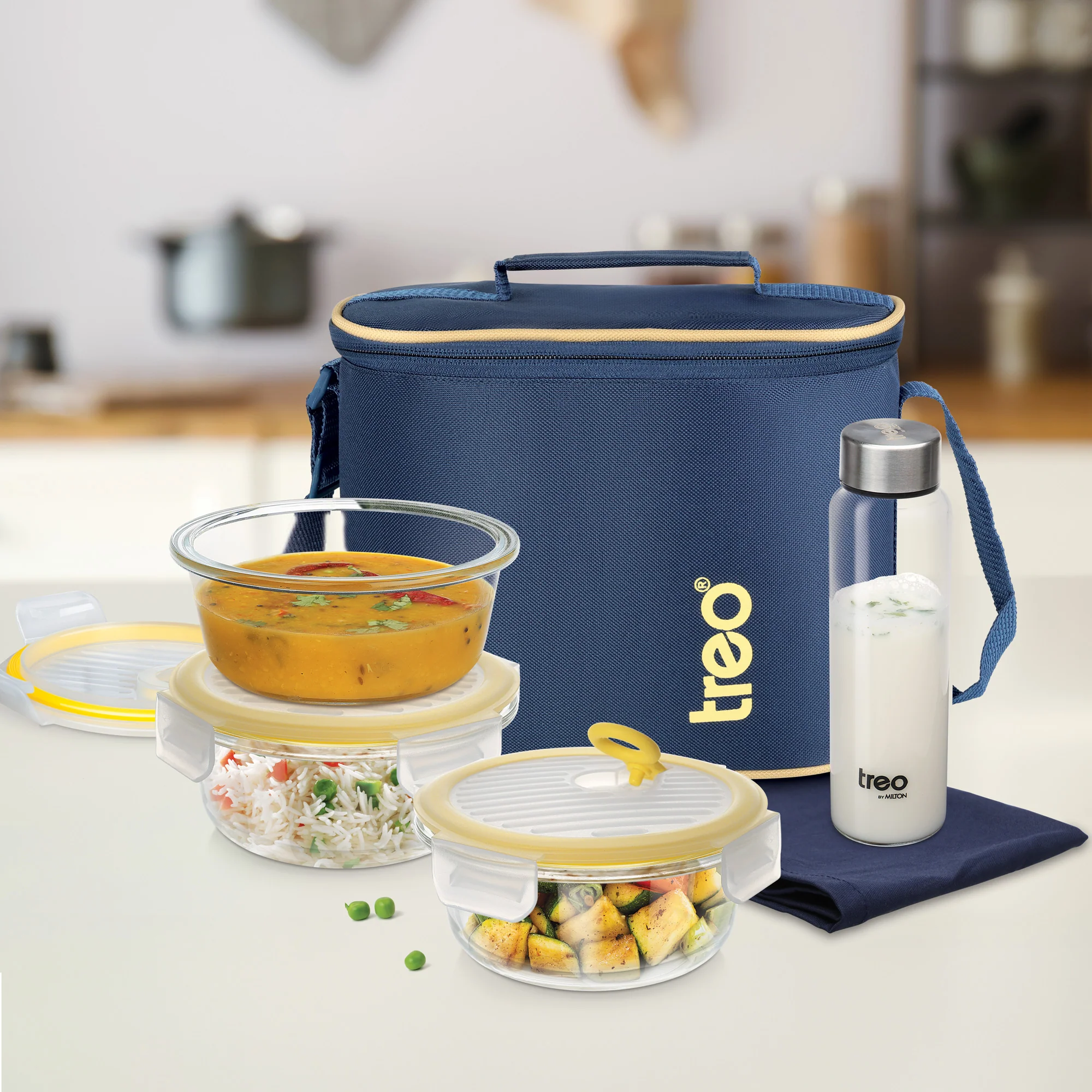 All Fresh Premier Glass Tiffin (Treo by Milton) - Image 7