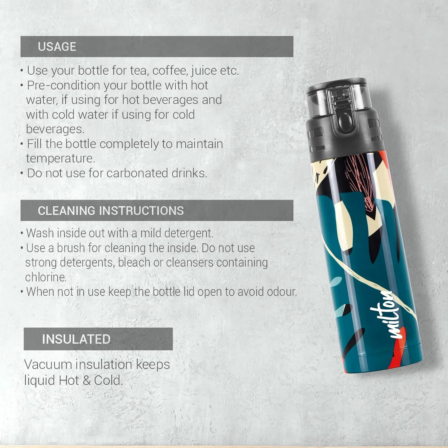 Artesia Thermosteel Bottle (Milton) - Image 12