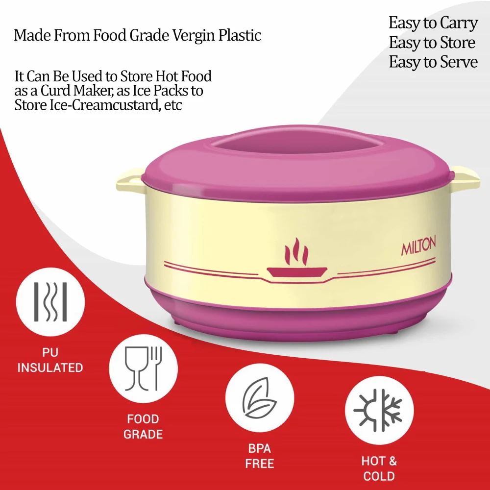 Buffet Stainless Steel Insulated Casserole (Milton) - Image 4