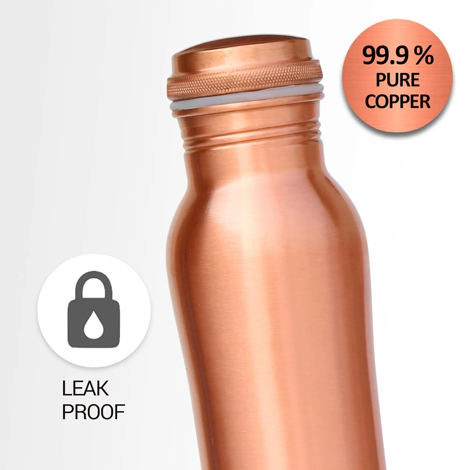 Copperas Pure Copper Bottle (Milton) - Image 5