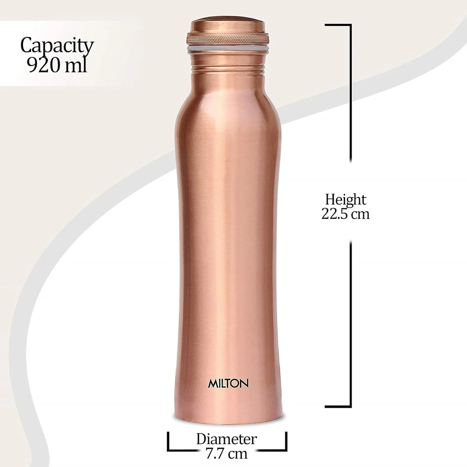 Copperas Pure Copper Bottle (Milton) - Image 8