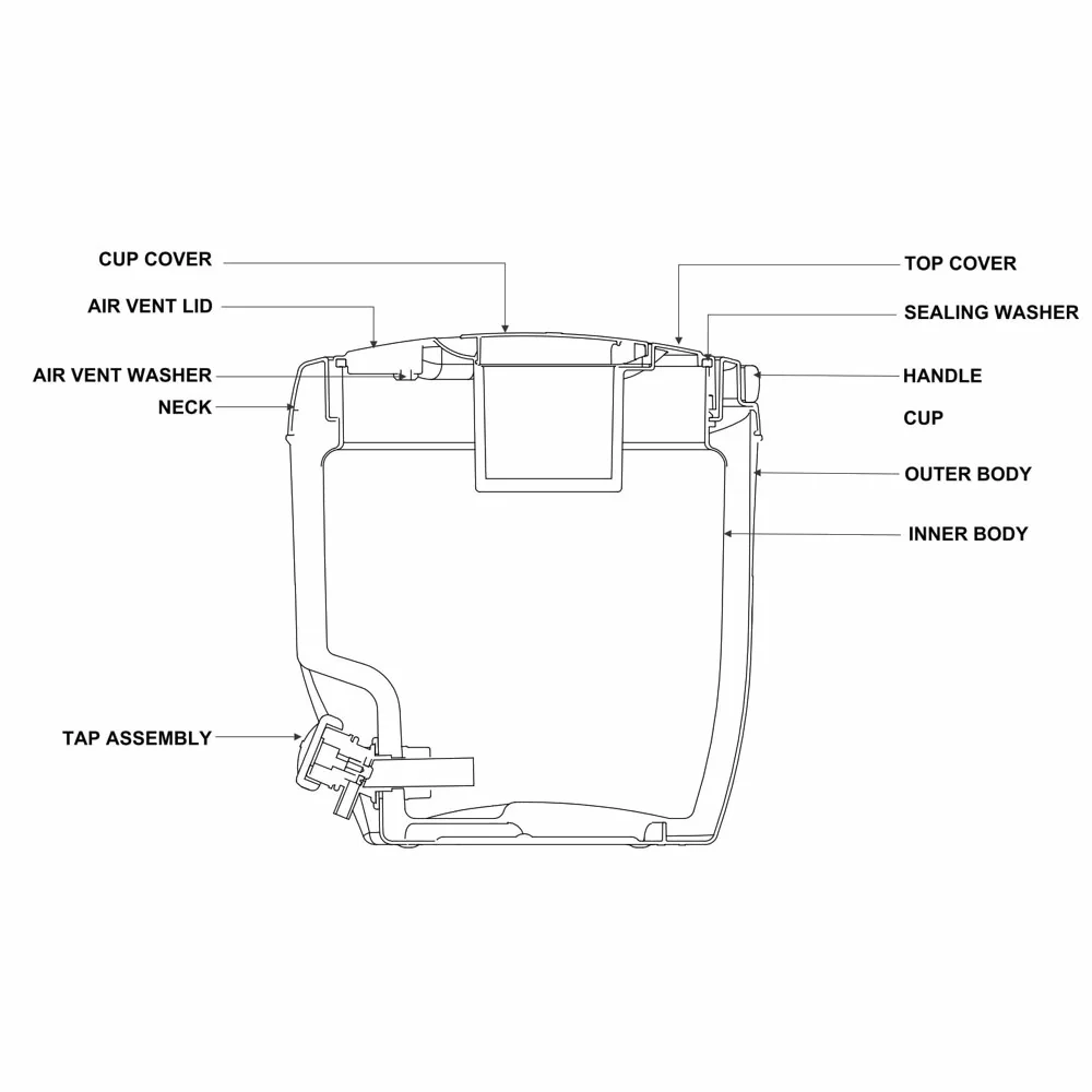 Kool Seal Insulated Water Jug (Milton) - Image 5