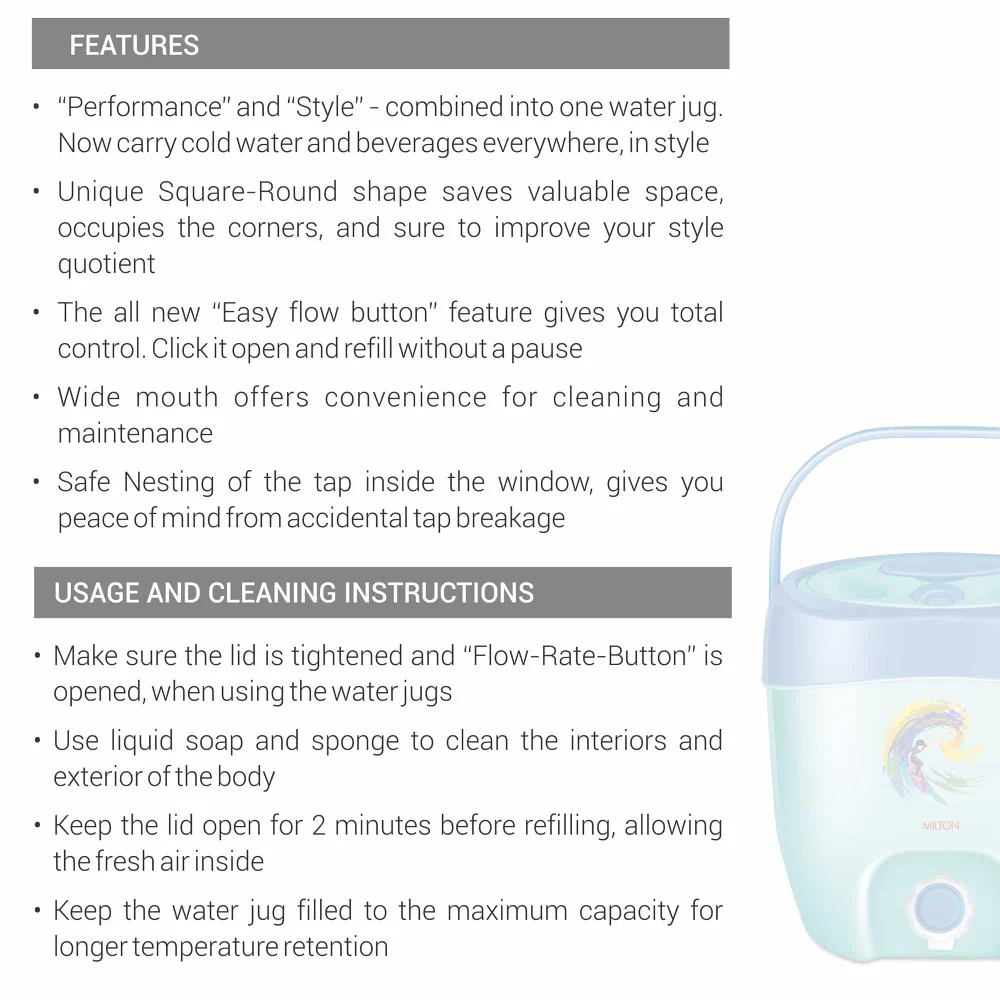 Kool Seal Insulated Water Jug (Milton) - Image 6