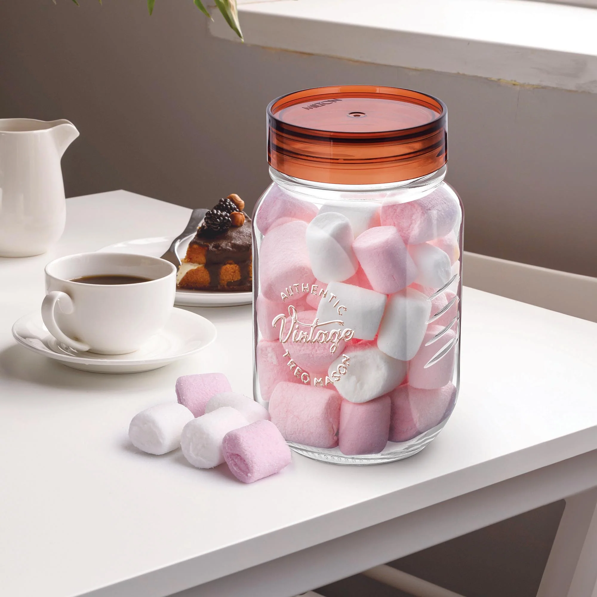 Vintage Glass Jar With Lid  (Treo by Milton) - Image 6