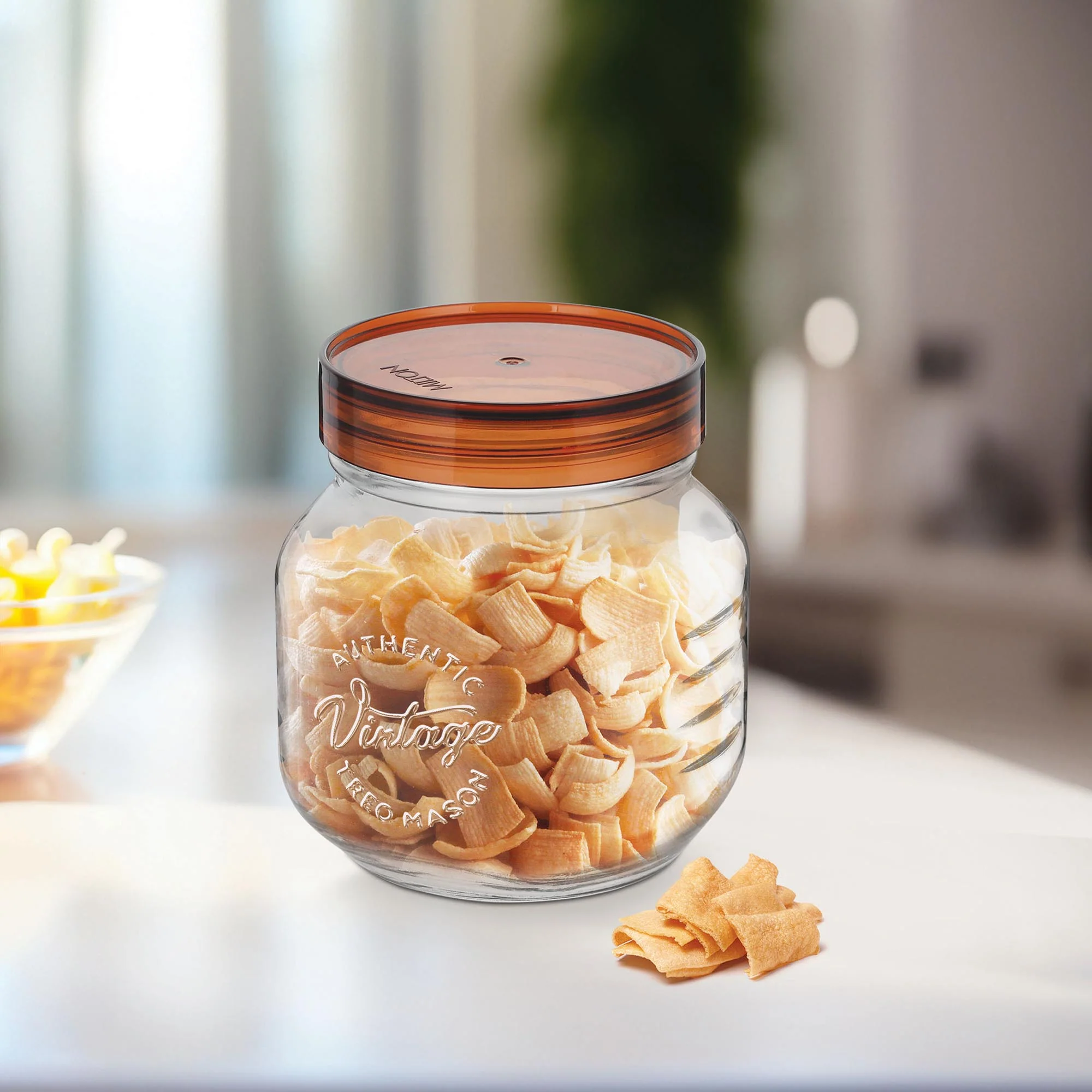 Vintage Glass Jar With Lid  (Treo by Milton) - Image 8